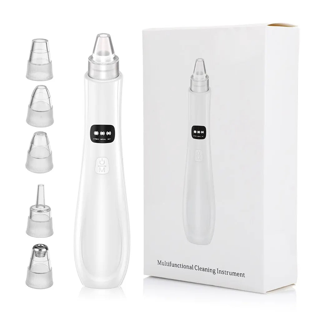 Luna Glow™ 3-Speed Facial Vacuum Pore Cleaner – Blackhead Remover & Skin Rejuvenation Device