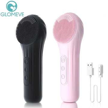 Luna Glow™ Sonic Waterproof Facial Cleansing Brush – Deep Pore & Skin Renewal Device